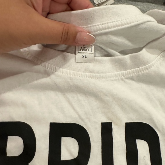 BRIDE shirt !! I used it ONCE for my brides night out - Picture 3 of 4